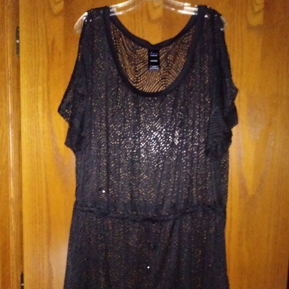 Womens Plus Swim Cover-up